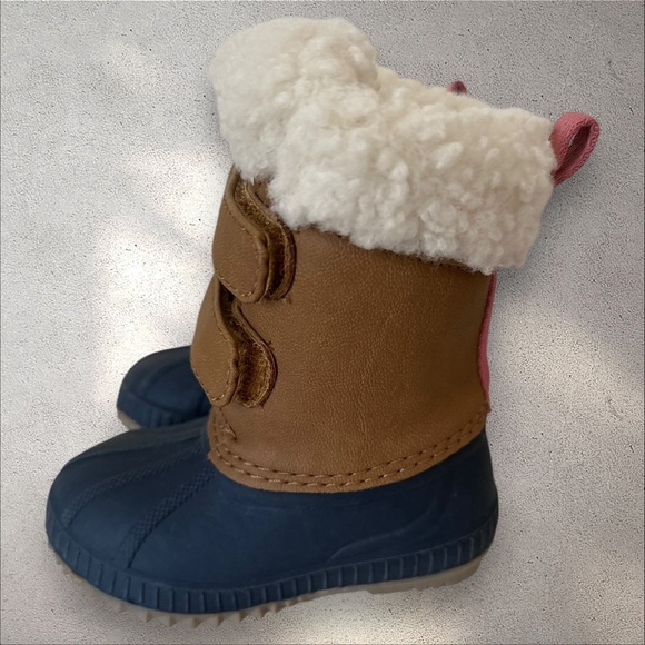 GAP Toddler Sherpa-Lined Duck Boots (SH99) - Picture 4 of 10